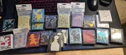 Pokemon TCG Card sleeves 21 total packs - Image 1