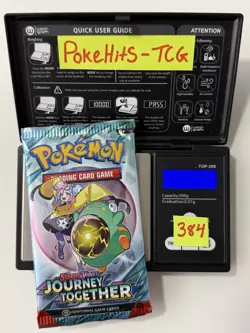 (HEAVY)🔥22.40g Pokemon TCG Journey Together Booster Pack Factory Sealed ✅ - Image 1