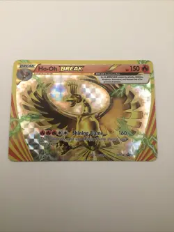 Standard Size Ho-Oh Break, XY154 BSP Black Star Promo Series, M/NM, Pokemon TCG - Image 1