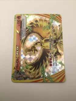 Standard Size Ho-Oh Break, XY154 BSP Black Star Promo Series, M/NM, Pokemon TCG - Image 2