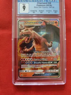 Pokemon: Charizard GX #SM195 Detective Pikachu Promo HOLO 2019 - CGC 9 Mint - Image 3