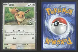 Eevee (Holiday Calendar) 133/165 Cosmos Holo Pokemon NM - Image 3