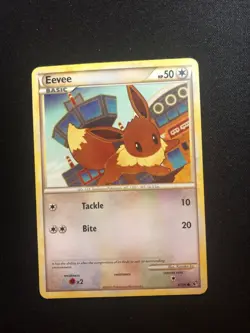 2010 Eevee Pokemon TCG 47/90 Excellent Condition - Image 1