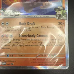 N's Darmanitan - 181 - SVP Black Star Promo (Prerelease) NM - SEALED - Image 5