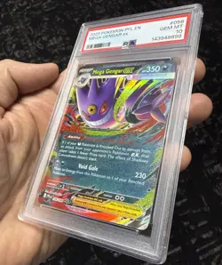 2025 POKEMON PFL EN-PHANTASMAL FLAMES #056 MEGA GENGAR EX PSA 10 - Image 3