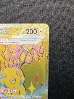 Pikachu ex 179/131 Gold Hyper Rare Scarlet Violet Prismatic Evolutions Pokemon - Image 4