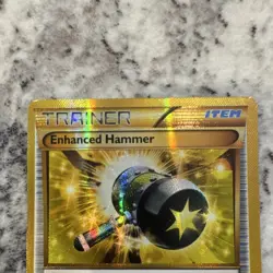 Pokemon TCG Enhanced Hammer Secret Rare Holo 162/160 XY Primal Clash - Image 2