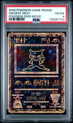 2000 POKEMON GAME MOVIE POKEMON 2000 MOVIE ANCIENT MEW PSA 4 - Image 1