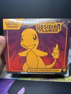Pokemon: Scarlet & Violet 3: Obsidian Flames Elite Trainer Box - 9 Packs 820650853913 - Image 1