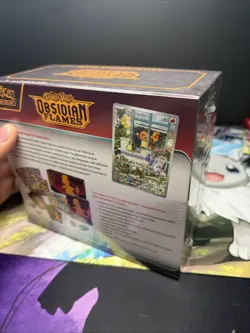 Pokemon: Scarlet & Violet 3: Obsidian Flames Elite Trainer Box - 9 Packs 820650853913 - Image 3