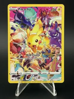 Pokemon TCG Pikachu 160/159 Crown Zenith Secret Rare Near Mint Holo - Image 1