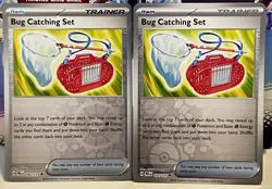 (Set of 2) Pokemon Prismatic Evolutions TCG Reverse Holo - Bug Catching Set #102 - Image 1