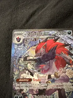 Pokemon TCG N's Zoroark EX Holo Ultra Rare Ascended Heroes 286/217 NM - Image 4