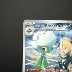 Cynthia's Roserade 184/182 Sv10: Destined Rivals Illustration Rare Pokemon TCG - Image 5