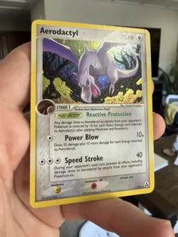 Aerodactyl 1/92 - Holo Rare Pokemon TCG Legend Maker DMG - Image 3