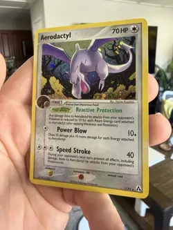 Aerodactyl 1/92 - Holo Rare Pokemon TCG Legend Maker DMG - Image 4