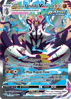 Rapid Strike Urshifu VMAX PSA 10 170/163 Battle Styles Pokemon TCG - Image 1