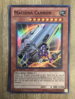 Machina Cannon - PRC1-EN011 - Super Rare - 1st Edition x1 - LP - Image 1