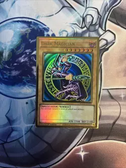 (WNU) DARK MAGICIAN *** 1ST EDITION MAXIMUM GOLD MAGO-EN002 YUGIOH! VLP - Image 1
