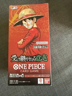US Shipping One Piece TCG OP-13 Carrying on His Will Booster Box Japanese Sealed - Image 1