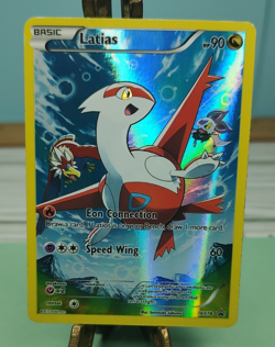 Pokemon Latias TCG Black Star Promo XY78 Full Art Holo Trading Card TCG - Image 1