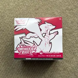 Pokemon TCG White Flare Pokemon Center Edition Elite Trainer Box ETB - Image 1