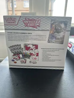 Pokemon White Flare Pokemon Center ETB Elite Trainer Box Sealed IN HAND - Image 2