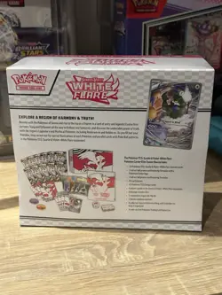 White Flare Pokemon Center Elite Trainer Box ETB New & Sealed - Image 3