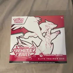 White Flare Pokemon Center Elite Trainer Box - Sealed, Mint ETB - Image 1