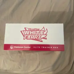 White Flare Pokemon Center Elite Trainer Box - Sealed, Mint ETB - Image 2