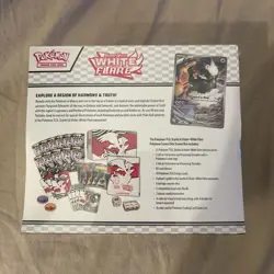 White Flare Pokemon Center Elite Trainer Box - Sealed, Mint ETB - Image 3