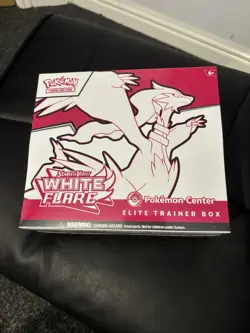 Pokemon Center ETB White Flare New Sealed Mint Elite Trainer Box - Image 1