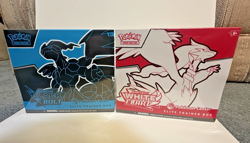 READ Black Bolt and White Flare Set POKEMON CENTER ETB Elite Trainer Box SEALED - Image 1