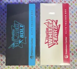 Pokemon Center Black Bolt & White Flare Elite Trainer Box ETB Set - Sealed - Image 4