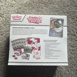 Pokemon Center Exclusive White Flare ETB Elite Trainer Box Sealed - Image 3