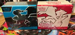 Pokemon Black Bolt and White Flare Pokemon Center ETB Sealed Elite Trainer Box's - Image 1