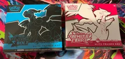 Pokemon Black Bolt and White Flare Pokemon Center ETB Sealed Elite Trainer Box's - Image 3