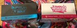 Pokemon Black Bolt and White Flare Pokemon Center ETB Sealed Elite Trainer Box's - Image 4