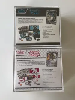White Flare And Black Bolt Pokemon Center Elite Trainer Box PC ETB New - Image 3