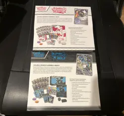 Pokemon Center Black Bolt & White Flare Elite Trainer Box ETB - See Back Photo - Image 3