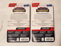 Pokemon TCG - Twilight Masquerade / Checklane Blister Pack - Sealed Set of 2 - Image 2