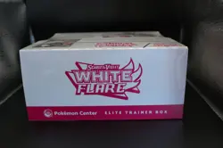 White Flare Pokemon Center Elite Trainer Box ETB Pokemon TCG New Sealed - Image 5