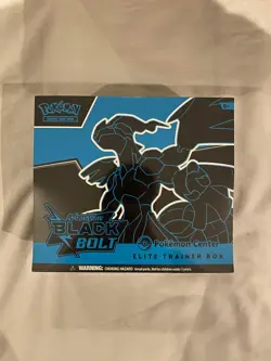 Pokemon Black Bolt & White Flare Pokemon Center ETB Sealed Elite Trainer Box - Image 1
