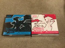 Pokemon Center Exclusive Black Bolt & White Flare Elite Trainer Box ETB Set - Image 1