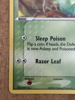 Pokemon TCG EX FireRed LeafGreen Bulbasaur Non-Holo Common 54/112 Near Mint - Image 5