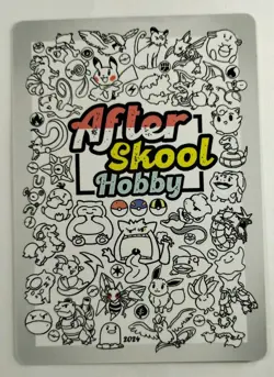 Pikachu After Skool Hobby non-TCG Pokemon Card Charmander Squirtle Bulbasaur - Image 5