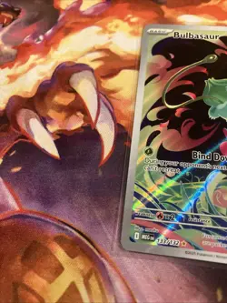 Bulbasaur 133/132 - Stamped Illustration Rare - Mega Evolution - Pokemon TCG NM - Image 2