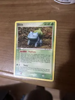 Pokemon TCG Bulbasaur Ditto EX Card Delta Species, 36/113, Regular Uncommon Lp - Image 1