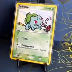 Pokemon TCG Bulbasaur EX Crystal Guardians 45/100 Regular Common Non-Holo - MP - Image 1