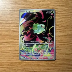 Pokemon TCG Mega Evolution ME01 Bulbasaur 133/132 Illustration Rare English - Image 1